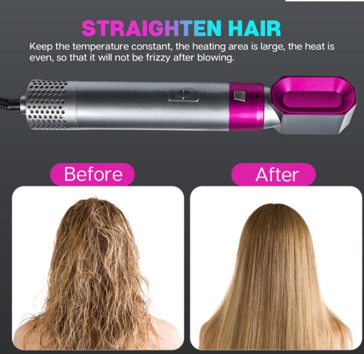 5-in-1 Curling iron/comb