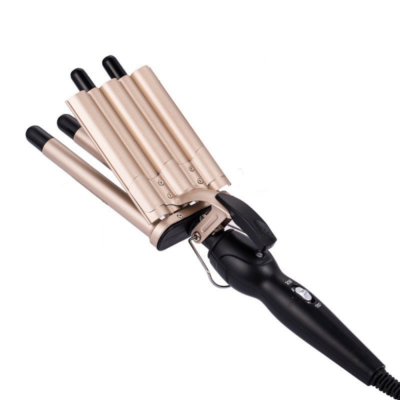 Water ripple curling iron