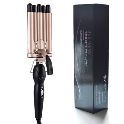 Water ripple curling iron